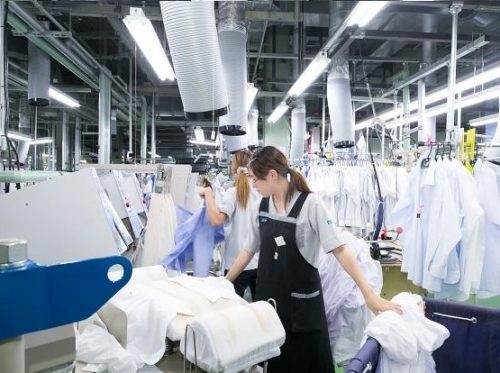Công việc làm giặt là tại Nhật